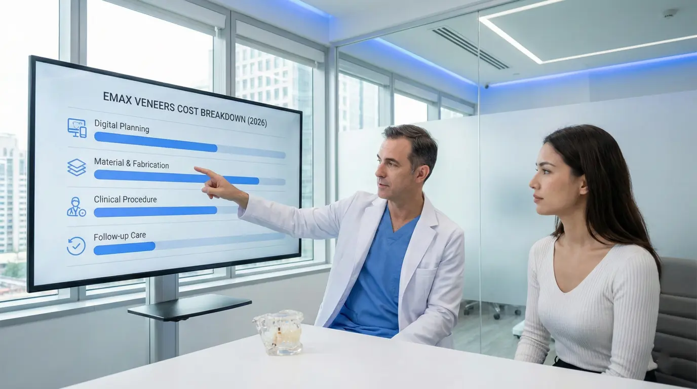 Emax veneers cost breakdown explained 2026