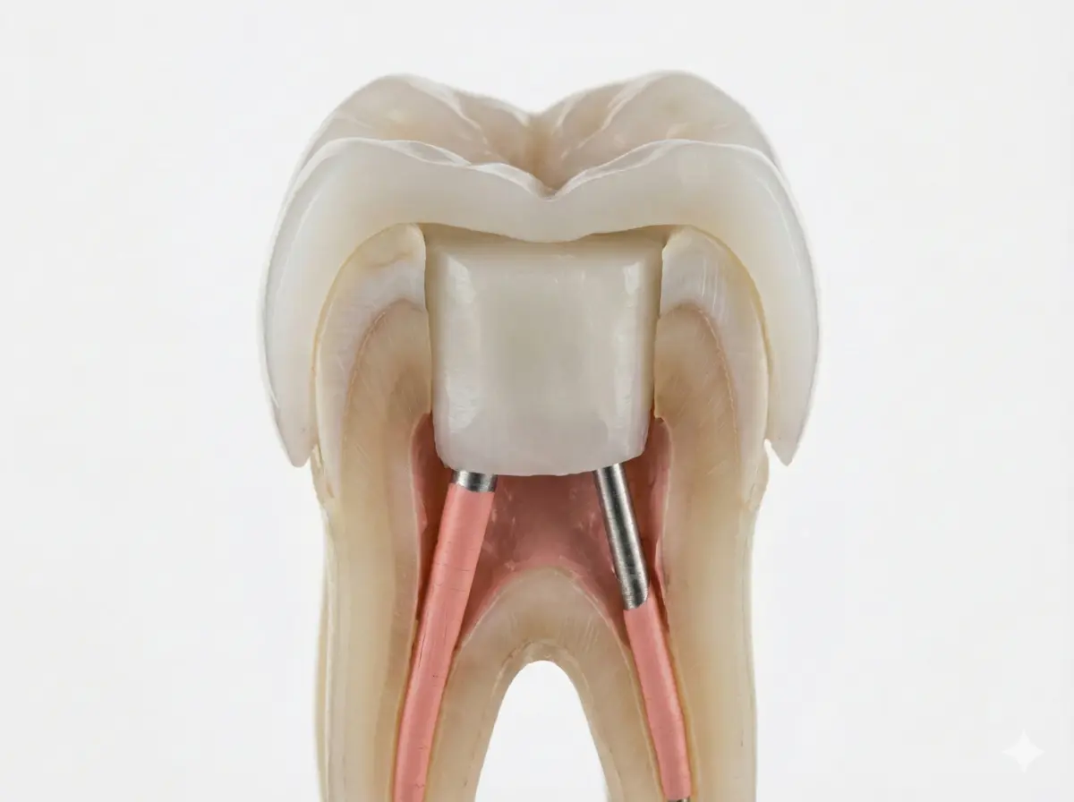 Zirconia crowns in Turkey for root canal treated teeth