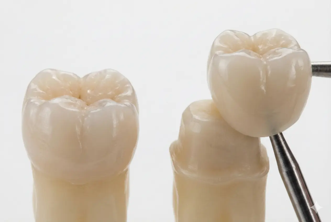 Zirconia crowns in Turkey price comparison with natural teeth
